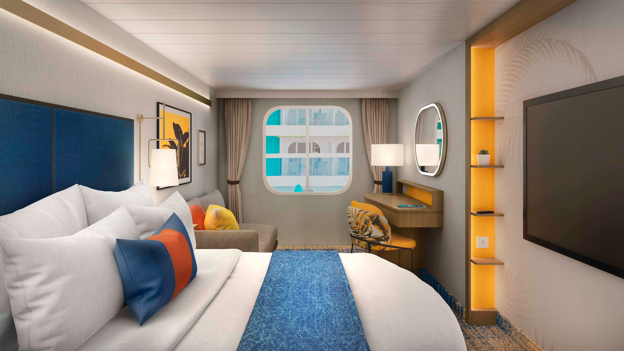 MyCruise Royal-Caribbean-Cruise-Line Legend-of-the-Seas Kahytter Indvendig T51